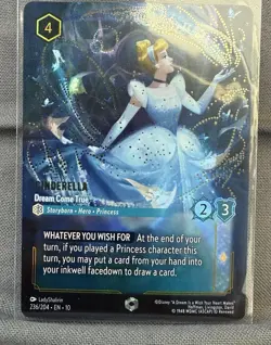 Cinderella - Dream Come True (Enchanted) 236/204 Whispers in the Well Holo - Image 2