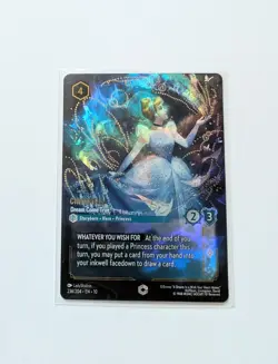 Cinderella - Dream Come True Enchanted 236/204 Whispers in the Well Holo Lorcana - Image 1