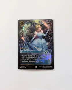 Cinderella - Dream Come True Enchanted 236/204 Whispers in the Well Holo Lorcana - Image 4
