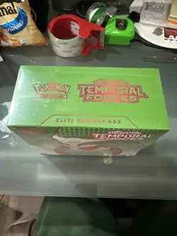Pokemon Temporal Forces Elite Trainer Box ETB - Factory Sealed Iron Leaves Art - Image 3