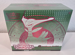 Temporal Forces Pokemon Center ETB Elite Trainer Box Factory Sealed Iron Leaves - Image 1