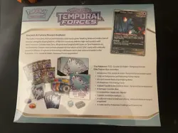 Pokemon Scarlet & Violet Temporal Forces Elite Trainer Box Etb Factory Sealed - Image 4