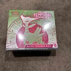 Pokemon Temporal Forces Elite Trainer Box ETB - Factory Sealed Iron Leaves Art - Image 1