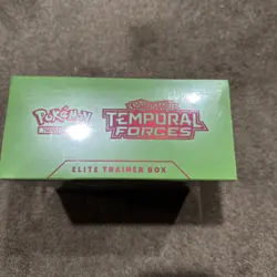 Pokemon Temporal Forces Elite Trainer Box ETB - Factory Sealed Iron Leaves Art - Image 2
