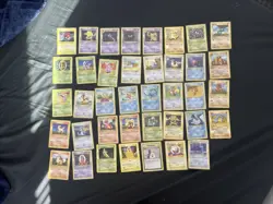 Pokemon TCG Base Set 63 Cards SHADOWLESS 1st edition - Image 1