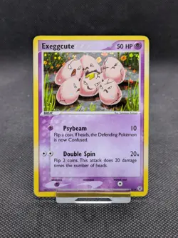 Pokemon Exeggcute EX FireRed & LeafGreen Reverse Holo Card 33/112 LP/Played - Image 1