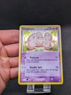 Pokemon Exeggcute EX FireRed & LeafGreen Reverse Holo Card 33/112 LP/Played - Image 3