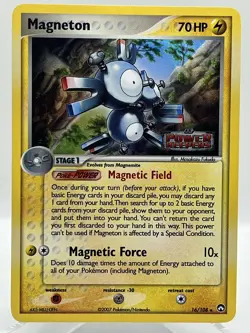 Magneton 16/108 EX Power Keepers Reverse Holo Rare Vintage Pokemon TCG Card - Image 1