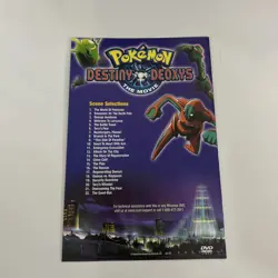 Pokemon TCG Destiny Deoxys Promo Card Stamped No 16/107 (2005) With MOVIE - Image 3