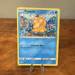 Pokemon Card - 2018 McDonald's Promo Psyduck Holo 2/12 - MP - Image 1