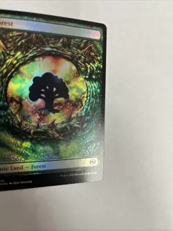 Forest Foil Tarkir Dragonstorm Card #0291 MTG LP - Image 2