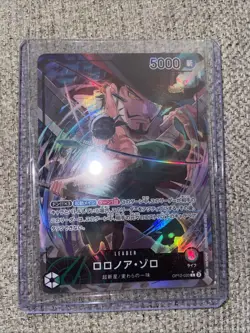 Roronoa Zoro (Alt Art) OP12-020 L Legacy of the Master - ONE PIECE Card Japanese - Image 1