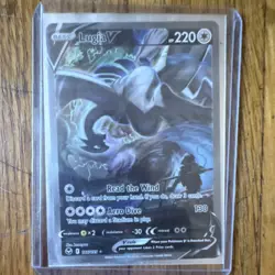 Pokemon Lugia V SWSH301 Sword & Shield Promo Holo Card English 220 HP - Image 1