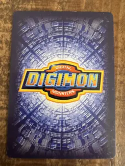 BO-110 S Wormmon Digimon 2000 Bandai TCG Holo Foil Card LP - Image 2