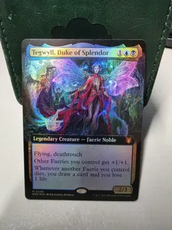 Tegwyll, Duke of Splendor (Extended Art) Commander: Wilds of Eldraine Foil NM - Image 1