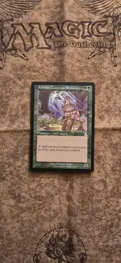 Rofellos, Llanowar Emissary Urza's Destiny Regular - Image 1