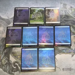 MTG Spider-Man • Full Art Foil Lands Mix Lot • 9 - Image 1