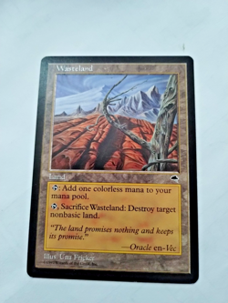 MTG Wasteland Tempest Regular Uncommon - Some Edge Wear - See PIcs - Image 1