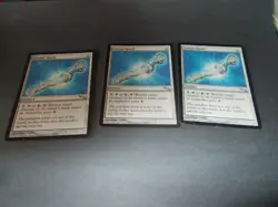 Crystal Shard x3 Mtg Mirrodin Colorless Artifact LP - Image 1