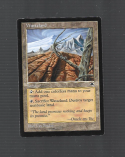 Magic the Gathering Wasteland Tempest 1997 Lightly Played - Image 1