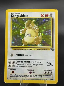 Kangaskhan - 5/64 - 1999 Jungle Unlimited - WOTC - Holo Rare - HP - Pokemon TCG - Image 1