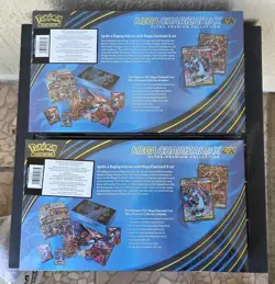 2 Pack-Pokemon Mega Charizard X ex Ultra-Premium Collection Costco 2 Pack F/S - Image 4