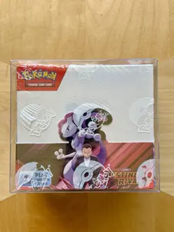 Pokemon SV10 Destined Rivals Sealed Booster Box Sealed New With Protective Case - Image 1