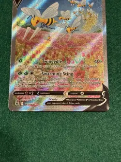 2022 Pokemon-Beedrill V #161/189 Astral Radiance-UR Holo (Alternate Full Art) - Image 3
