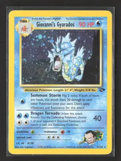 Pokemon 2000 Gym Challenge Giovanni's Gyarados #5/132 - Image 1