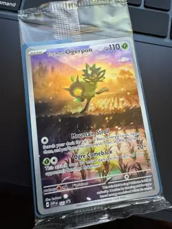 Pokemon SEALED Teal Mask Ogerpon SVP 123 Twilight Masquerade ETB FA Promo Holo - Image 1
