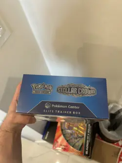 Stellar Crown Pokemon Center Exclusive Elite Trainer Box ETB Terastal Charizard - Image 2