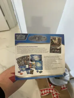 Stellar Crown Pokemon Center Exclusive Elite Trainer Box ETB Terastal Charizard - Image 3