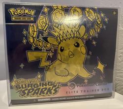 Pokemon Scarlet & Violet Surging Sparks Elite Trainer Box PokemonCenter Exclusiv - Image 1