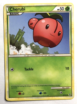 Cherubi Unleashed 47/95 Pokemon Regular Common NEAR MINT NM - Image 1