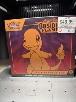 Obsidian Flames Elite Trainer Box Pokemon TCG Factory Sealed - Image 1