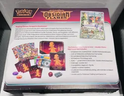 Obsidian Flames Elite Trainer Box Pokemon TCG Factory Sealed - Image 2