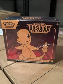 Pokemon TCG Obsidian Flames Elite Trainer Box Factory Sealed - Image 1