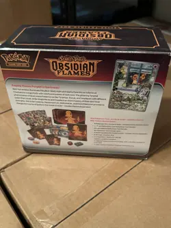 Pokemon TCG Obsidian Flames Elite Trainer Box Factory Sealed - Image 3