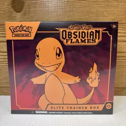 Pokemon TCG Obsidian Flames Elite Trainer Box Factory Sealed - MINT 820650853913 - Image 1