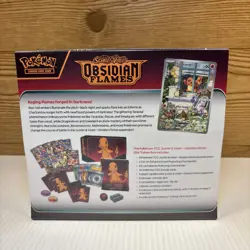 Pokemon TCG Obsidian Flames Elite Trainer Box Factory Sealed - MINT 820650853913 - Image 5