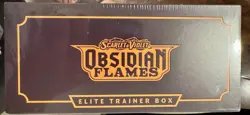 Pokemon TCG Obsidian Flames Elite Trainer Box Factory Sealed - Image 4