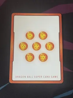 Son Goku E-50 Gold Energy Marker Dragon Ball Manga Booster Card Fusion World - Image 2