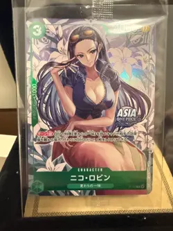Nico Robin P-111A P Sealed Mini-tin Pack Set vol.2 One Piece CCG ASIA Japanese - Image 1
