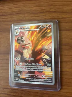 Pokemon Blaziken 192/182 Sv10: Destined Rivals Holo IR - Image 2