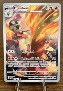 Pokemon TCG Blaziken 192/182 Sv10: Destined Rivals Full Art Holo NM/Mint - Image 1