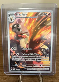 Pokemon TCG Blaziken 192/182 Sv10: Destined Rivals Full Art Holo NM/Mint - Image 3