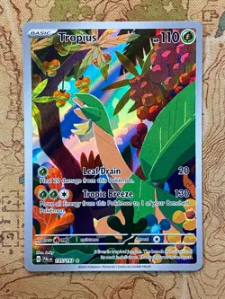 Pokemon Card TCG - Tropius 195/193 Illustration Rare Paldea Evolved Near Mint - Image 1