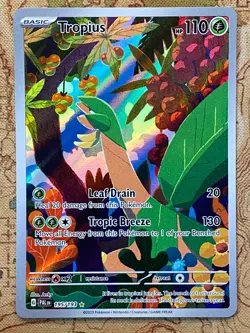 Pokemon Card TCG - Tropius 195/193 Illustration Rare Paldea Evolved Near Mint - Image 2