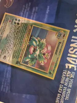 WOTC Pokemon Nintendo Power Venusaur Holo Black Star Sealed Promo 1998 - Image 5