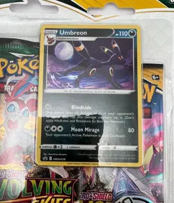 (402898) Pokemon Sword & Shield Evolving Skies Booster 3-Pack Blister - Sealed - Image 3
